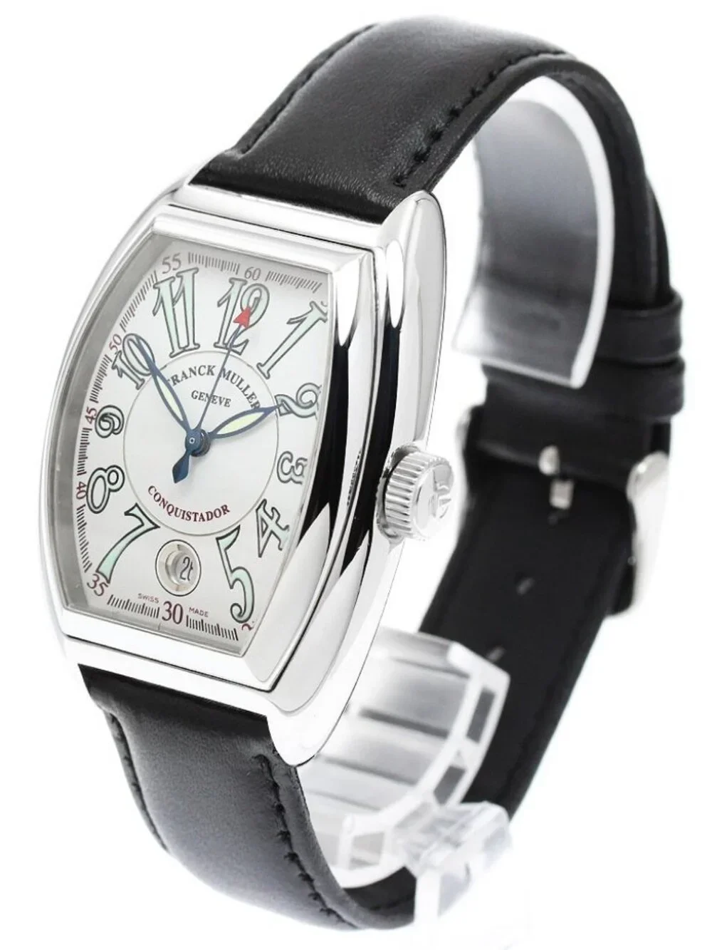 FRANCK MULLER Conquistador 8000SC Date Silver Dial Automatic Men's Watch_955453